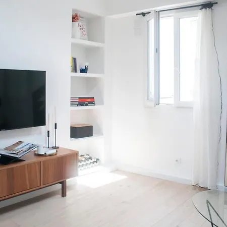 Apartman Bright 28 M For 2 Refurbished And Decorated Párizs